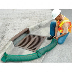 UltraTech - 750' Long" x 11" Wide Gravel Bag - Green Geotextile, For Stormwater - Best Tool & Supply