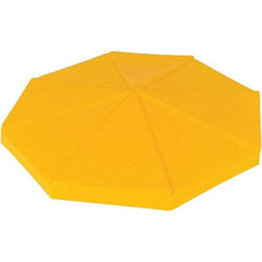 UltraTech - 3-1/2" High x 25" Diam, Polyethylene, Manual Closing Funnel Cover - Best Tool & Supply