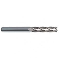 1 Dia. x 6 Overall Length 6-Flute Square End Solid Carbide SE End Mill-Round Shank-Center Cut-Uncoated - Best Tool & Supply