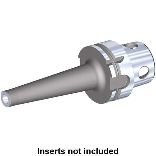 Kennametal - KM4X63 2-1/2" Shank Diam Taper Shank 9.8mm Hole End Mill Holder/Adapter - 9.8mm Nose Diam, 84mm Projection, Through Coolant - Exact Industrial Supply