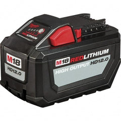 Milwaukee Tool - 18 Volt Lithium-Ion Power Tool Battery - 12 Ahr Capacity - Best Tool & Supply