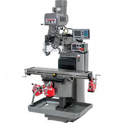 Jet - 42 x 9" 230V Electronic Variable Speed Control 3 Phase Knee Milling Machine - Best Tool & Supply