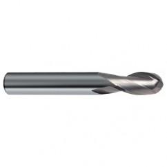 1/16" Dia. - 1-1/2" OAL - 30 Helix Bright CBD Ball Nose EM - 2 FL - Best Tool & Supply