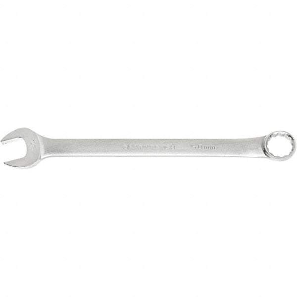 GearWrench - 70mm 12 Point Combination Wrench - 15° Offset Angle, 31.89" OAL, Steel, Satin Finish - Best Tool & Supply