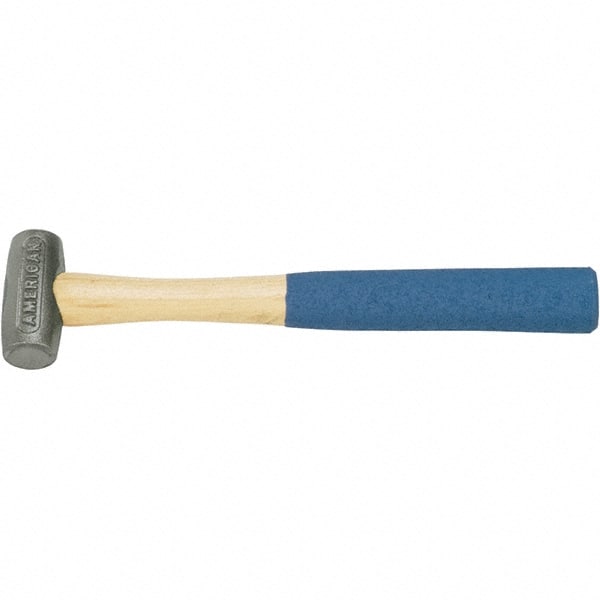 American Hammer - 1/2 Lb Head 1-1/2" Face Zinc Aluminum Alloy Non-Sparking - Exact Industrial Supply