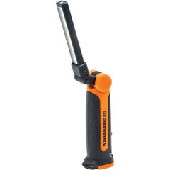 GearWrench - 3.7 Volts, 150 Lumens, Cordless Work Light - Black & Orange, 3 hr on High Setting, 6 hr on Low Setting Run Time - Best Tool & Supply