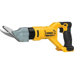 DeWALT - 2,500 SPM, 20 Volt, Pistol Grip Handle, Handheld Cordless Shear - 5/8" Cutting Capacity - Best Tool & Supply