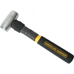 American Hammer - 2 Lb Head 1-1/2" Face Lead Non-Marring Hammer - Exact Industrial Supply