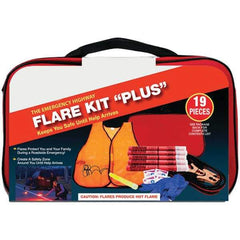 PRO-SAFE - Highway Safety Kits Type: Emergency Roadside Kit Number of Pieces: 19 - Best Tool & Supply