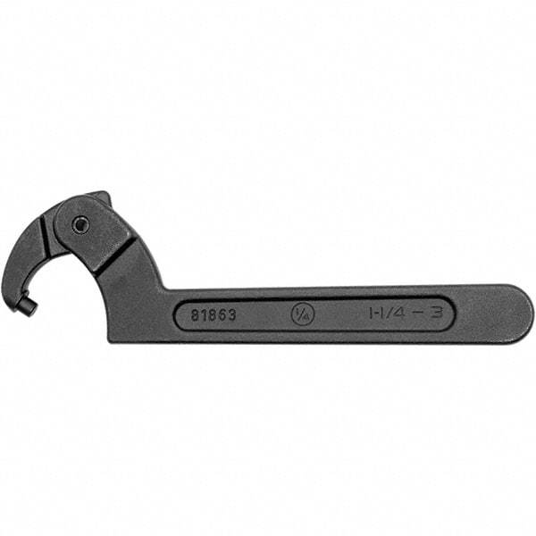 GearWrench - Spanner Wrenches & Sets Tool Type: Adjustable Pin Spanner Wrench Minimum Capacity (mm): 32 - Best Tool & Supply