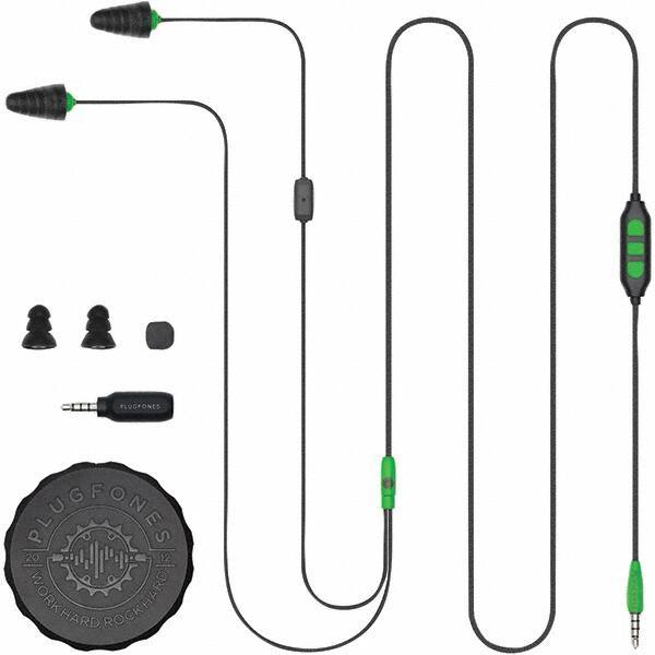 Plugfones - Hearing Protection/Communication Type: Earplugs w/Audio Noise Reduction Rating (dB): 26.00 - Best Tool & Supply