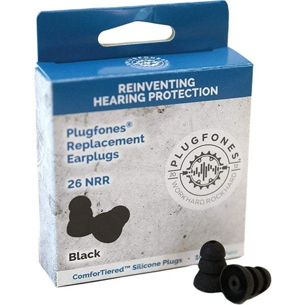 Plugfones - Hearing Protection/Communication Type: Earplugs w/Audio Noise Reduction Rating (dB): 26.00 - Best Tool & Supply