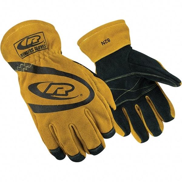 Ringers Gloves - Size 2XL, Leather, Flame Resistant Gloves - Kovenex Lined, NFPA 1971 - Best Tool & Supply