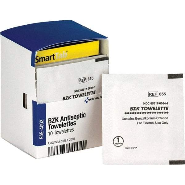 PRO-SAFE - Antiseptics, Ointments, & Creams Type: Antiseptic Form: Wipes - Best Tool & Supply