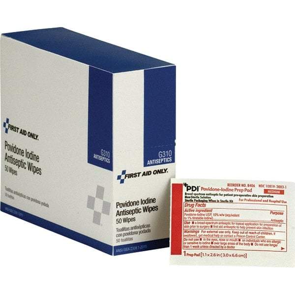 PRO-SAFE - Antiseptics, Ointments, & Creams Type: Antiseptic Form: Wipes - Best Tool & Supply