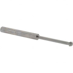 Accupro - 3/16° 3/16" Cut Diam, 0.093" Cut Width, 3/16" Shank, Solid Carbide Double-Angle Cutter - Best Tool & Supply