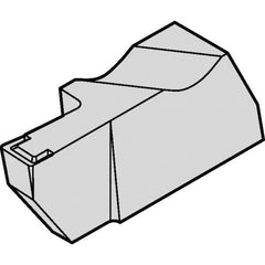 Kennametal - 2NGD K Grade KCU10, 1.5mm Cutting Width Carbide Grooving Insert - 0.16" Max Depth of Cut, Right Hand, 0.191mm Corner Radius, AlTiN Finish - Best Tool & Supply