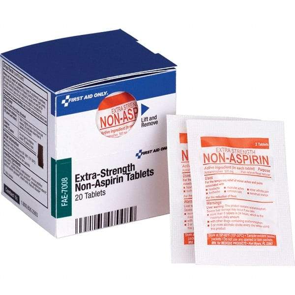 PRO-SAFE - Non-Aspirin Tablets - Headache & Pain Relief - Best Tool & Supply