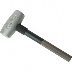 American Hammer - 4 Lb Lead Nonsparking Babbitt Hammer - Exact Industrial Supply
