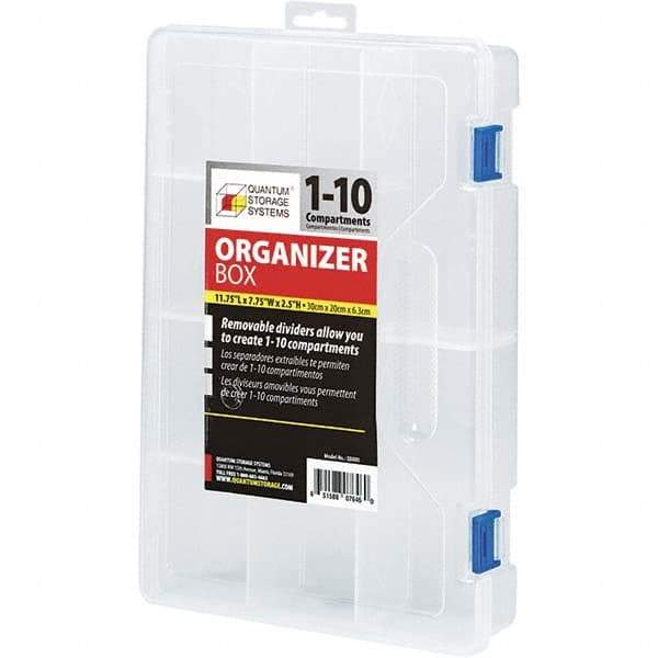 Quantum Storage - Compartment Storage Boxes & Bins Type: Storage Box Number of Compartments: 10.000 - Best Tool & Supply