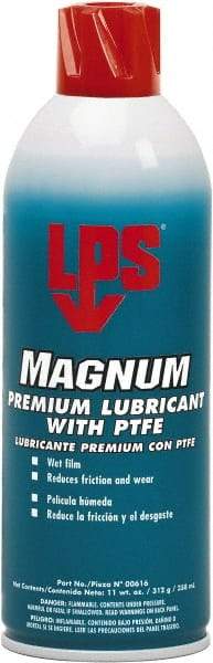 LPS - 16 oz Aerosol with PTFE Lubricant - Brown, Food Grade - Best Tool & Supply