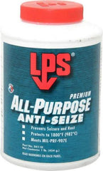 LPS - 1 Lb Can General Purpose Anti-Seize Lubricant - Molybdenum Disulfide, -65 to 1,800°F, Blue/Gray, Water Resistant - Best Tool & Supply