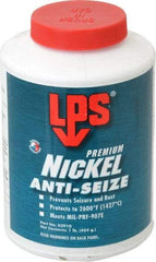 LPS - 1 Lb Can Extreme Temperature Anti-Seize Lubricant - Nickel, -65 to 2,600°F, Silver Gray, Water Resistant - Best Tool & Supply