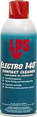 LPS - 11 Ounce Bottle Contact Cleaner - 144°F Flash Point, 15.14 kV Dielectric Strength, Flammable, Plastic Safe - Best Tool & Supply