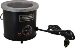 WAAGE - 1 Qt, 3-1/2" Deep, 150 to 450°F, Dip Coat Pot - 5" ID, 230 Volts, 600 Watts - Best Tool & Supply