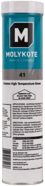 Dow Corning - 14.1 oz Cartridge Lithium High Temperature Grease - Black, High Temperature, 550°F Max Temp, NLGIG 2, - Best Tool & Supply