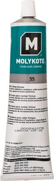 Dow Corning - 5.3 oz Tube Silicone General Purpose Grease - White, 347°F Max Temp, NLGIG 2, - Best Tool & Supply