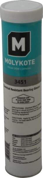 Dow Corning - 19.4 oz Cartridge Fluorosilicone High Temperature Grease - White, High Temperature, NLGIG 2, - Best Tool & Supply