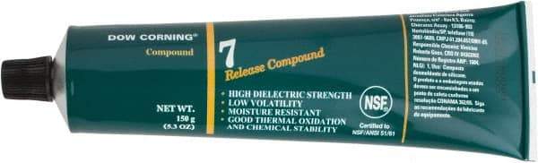 Dow Corning - 5.3 Ounce Tube, White, General Purpose Mold Release - Food Grade, Silicone Composition - Best Tool & Supply