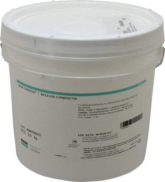 Dow Corning - 8 Lb. Can, White, General Purpose Mold Release - Food Grade, Silicone Composition - Best Tool & Supply