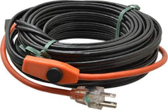 EasyHeat - 40' Long, Preassembled, Fixed Length, Fixed Wattage, Protection Heat Cable - 120 Input Volts, 280 Watts - Best Tool & Supply