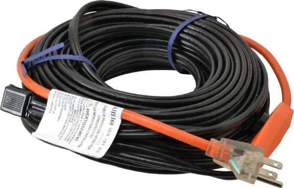 EasyHeat - 60' Long, Preassembled, Fixed Length, Fixed Wattage, Protection Heat Cable - 120 Input Volts, 420 Watts - Best Tool & Supply