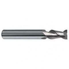 5/8" Dia. - 3-1/2" OAL - 45° Helix Bright Carbide End Mill - 2 FL - Best Tool & Supply