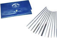 Escapement File, 12-pc SET, Cut 4 - Best Tool & Supply