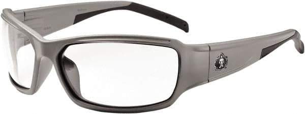 Ergodyne - Clear Lenses, Framed Safety Glasses - Uncoated Lenses, Size Universal, Wrap Around - Best Tool & Supply