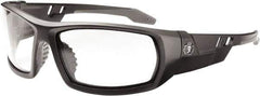 Ergodyne - Clear Lenses, Framed Safety Glasses - Uncoated Lenses, Size Universal, Wrap Around - Best Tool & Supply