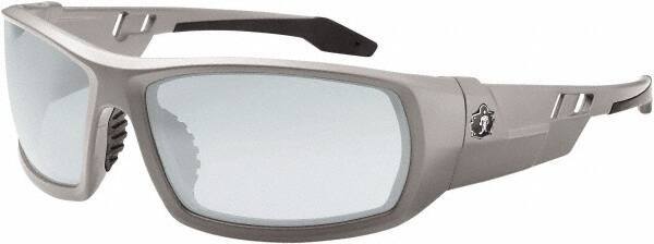 Ergodyne - Indoor/Outdoor Lenses, Framed Safety Glasses - Uncoated Lenses, Size Universal, Wrap Around - Best Tool & Supply