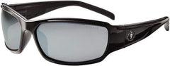 Ergodyne - Silver Lenses, Framed Safety Glasses - Uncoated Lenses, Size Universal, Wrap Around - Best Tool & Supply