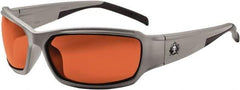 Ergodyne - Copper Lenses, Framed Polarized Glasses - Uncoated Lenses, Size Universal, Wrap Around - Best Tool & Supply