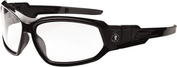 Ergodyne - Clear Lenses, Framed Safety Glasses - Uncoated Lenses, Size Universal, Wrap Around - Best Tool & Supply