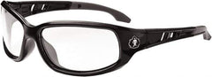 Ergodyne - Clear Lenses, Framed Safety Glasses - Uncoated Lenses, Size Universal, Wrap Around - Best Tool & Supply