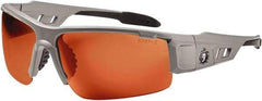 Ergodyne - Copper Lenses, Framed Polarized Glasses - Uncoated Lenses, Size Universal, Wrap Around - Best Tool & Supply