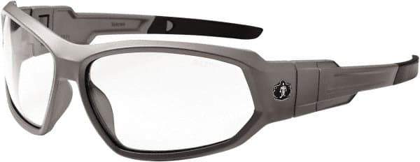 Ergodyne - Clear Lenses, Framed Safety Glasses - Uncoated Lenses, Size Universal, Wrap Around - Best Tool & Supply