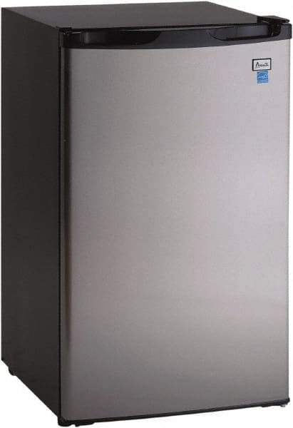 Avanti - Refrigerators Capacity: 4.4 Cu Ft Color: Stainless Steel/Black - Best Tool & Supply