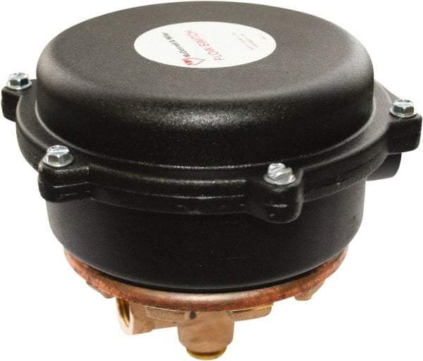 McDonnell & Miller - 100 psi, Brass Housing, Adjustable Paddle Flow Switch - 0.41 Flow Set Point, 1,863 Flow Point cc/min, 0.41 1.81 GPM, 120/240 Voltage, 1/2 Inch Thread Size - Best Tool & Supply