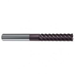 5/16" Dia. - 3" OAL - 45° Helix Firex Carbide End Mill - 6 FL - Best Tool & Supply